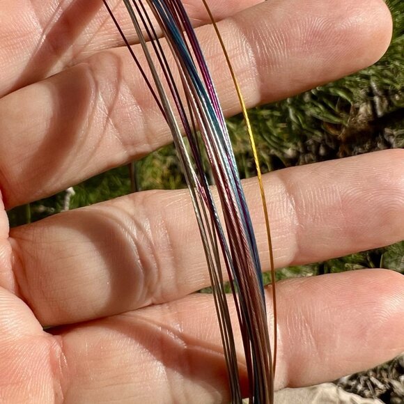 Sundance RAINBOW GEMSTONE Multi Sterling Silver Pendant 18" Necklace - Picture 9 of 11